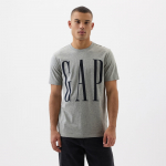 GAP Logo Tee Heather Grey - Dydis M (866774-02 Mar&scaron;kinėliai)