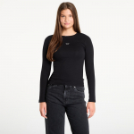 Guess Jeans Ls Cn Embro Slim Black - Dydis M (W5BP01KA0H1-JBLK Mar&scaron;kinėliai)