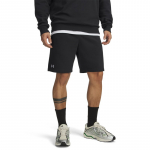 Under Armour Rival Fleece Shorts Black/ White - Dydis M (1379779-001 &Scaron;ortai)