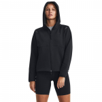 Under Armour Unstoppable Fleece FZ Black/ Black - Dydis M (1379842-001 Džemperiai)