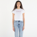 Karl Lagerfeld Jeans Slim Ss Reflection Tee White - Dydis M (B1W17053100 Mar&scaron;kinėliai)