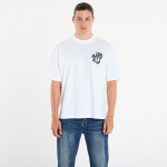 AllSaints Orlando Logo Print Oversized T-Shirt Ashen White - Dydis M (M066PC-7266 Mar&scaron;kinėliai)