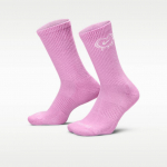 Nike Everyday Plus Cushioned Crew Socks 1-Pack Lt Magenta/ Sail - Dydis M (IH8626-503 Kojinės)