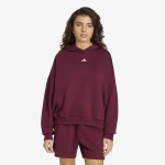 adidas 3 Stripes Studio Hoodie Maroon - Dydis M (HZ0855 Džemperiai)