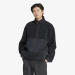 adidas Premium Essentials Fleece Full-Zip Black - Dydis M (JC9596 Džemperiai)
