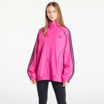 adidas Teamgeist Adicolor Oversized Woven Track Top Semi Lucid Fuchsia/ Better Scarlet/ Off White - Dydis M (JX6603 Striukės)