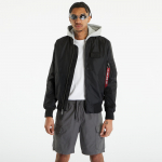 Alpha Industries MA-1 TT Hood Black - Dydis M (196108-03 Striukės)
