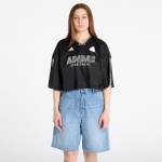 adidas Tiro Cut 3 Stripes Oversized Mesh Jersey Black/ White - Dydis M (JG4097 Mar&scaron;kinėliai)