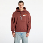 Nike Solo Swoosh Men's Fleece Hoodie Red Sepia - Dydis M (IH4293-218 Džemperiai)