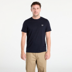 FRED PERRY Crew Neck T-Shirt Navy - Dydis M (M1600V 608 Mar&scaron;kinėliai)