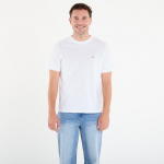 Tommy Hilfiger Essential Reg Fit Solid Tee White - Dydis M (MW0MW37267 YBR Mar&scaron;kinėliai)
