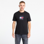 Tommy Hilfiger Linear Flag Graphic Tee Black - Dydis M (MW0MW41338 BDS Mar&scaron;kinėliai)