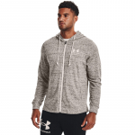 Under Armour Rival Terry Lc Fz Onyx White - Dydis M (1370409-112 Džemperiai)