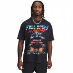 Under Armour Project Rock Heavyweight T-Shirt Black - Dydis M (1389934-001 Mar&scaron;kinėliai)