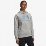 Under Armour Rival Flc Shimmer Hdy Gray - Dydis M (6003710-011 Džemperiai)