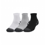 Under Armour Performance Tech 3-Pack Qtr Mod Gray - Dydis M (1379510-011 Kojinės)