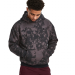 Under Armour Curry Acid Wash Hoodie Jet Gray - Dydis M (1380326-010 Džemperiai)