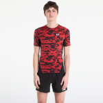Under Armour HG Printed SS Tee Black - Dydis M (6009657-002 Mar&scaron;kinėliai)