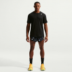 Nike AeroSwift Glam Men's Dri-FIT ADV 2" Brief-Lined Running Shorts Black/ Laser Orange - Dydis M (IF2068-010 &Scaron;ortai)
