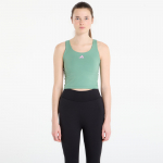 adidas 3 Stripes Studio All Me Light Support Tank Top Preloved Green - Dydis M (HZ0876 Mar&scaron;kinėliai)