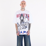 Napapijri x PDF Short-Sleeved T-Shirt White - Dydis M (NP0A8A6F0021 Mar&scaron;kinėliai)