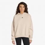 adidas 3 Stripes Studio Hoodie Crystal Linen - Dydis M (KU6078 Džemperiai)