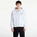 Vans World Tour Loose Full Zip Hoodie Light Grey Heather - Dydis M (VN000W4B1QI1 Džemperiai)