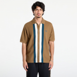 FRED PERRY Panelled Button Through Polo S Shaded Stone - Dydis M (M8522 P96 Mar&scaron;kinėliai)