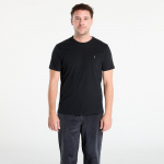 AllSaints Brace Brushed Cotton Crew Neck T-Shirt Jet Black - Dydis M (M030JB-451 Mar&scaron;kinėliai)