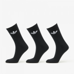 adidas Originals Trefoil Cushion Crew Socks 3-Pack Black - Dydis M (IJ5613 Kojinės)