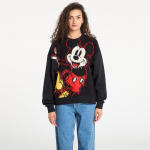 Desigual Hello Mickey Sweatshirt Black - Dydis M (25WWSK142000 Džemperiai)