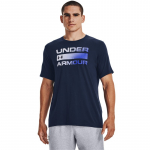 Under Armour Team Issue Wordmark Short Sleeve T-Shirt Navy - Dydis M (1329582-408 Mar&scaron;kinėliai)
