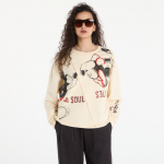Desigual Sweat Muak Mickey Sweat Beige - Dydis M (26SWSK172035 Džemperiai)