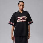 Jordan Flight Women's Woven Jersey Top Black - Dydis M (IF1036-010 Mar&scaron;kinėliai)