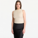 Guess Jeans Sl Francine Smock Hotfix Top Pearl Oyster Multi - Dydis M (W6GP14K2940-F1CY Mar&scaron;kinėliai)