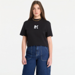 Karl Lagerfeld Jeans Reg Ss K-Logo Tee Black - Dydis M (A1W17031999 Mar&scaron;kinėliai)