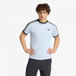 adidas 3-Stripes T-Shirt Crystal Sky - Dydis M (KE2423 Mar&scaron;kinėliai)
