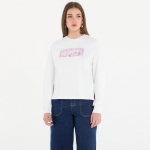 Karl Lagerfeld Jeans Reg Floral Logo Sweat White - Dydis M (B2W20038100 Džemperiai)