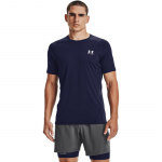 Under Armour Hg Armour Fitted Ss Midnight Navy - Dydis M (1361683-410 Mar&scaron;kinėliai)