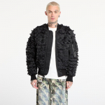 Alpha Industries UV MA-1 ULCANS Flight Jacket Black - Dydis M (756123 03 Striukės)