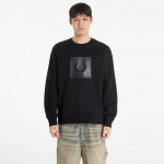 FRED PERRY Box Graphic Sweatshirt Black/ Anchorgrey - Dydis M (M2425 U73 Džemperiai)
