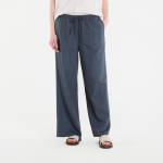 Calvin Klein Jeans Linen Weekend Casual Pant Biloxi Blues - Dydis M (LV047F631G 3Q1 Kelnės)