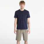 Guess Jeans Nico Embossed Knit Ss Crew Peony Logo Smart Blue - Dydis M (M6GP26K3177-PMMB Mar&scaron;kinėliai)