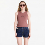 Calvin Klein Jeans Sl 2X2 Baby Rib Logo Crew Tank Sierra Brown - Dydis M (LV047F239G-41J Mar&scaron;kinėliai)