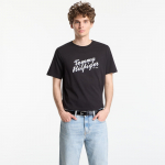 Tommy Hilfiger Summer Text Graphic Tee Black - Dydis M (MW0MW42385 BDS Mar&scaron;kinėliai)