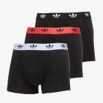 Bokserki adidas Trunk 3-Pack Black - Dydis M (4AR002-906 &Scaron;ortai)