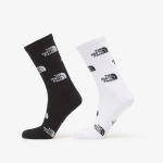 The North Face Everyday Crew Sock Logo 2-Pack TNF Black/ TNF White/ Outlet C - Dydis M (NF0A8BRBKY41 Kojinės)