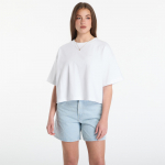 Calvin Klein Jeans Ss Cropped Boxy Satin Floral Tee Bright White - Dydis M (LV047F817G YAF Mar&scaron;kinėliai)