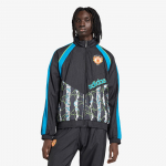 adidas Manchester United Woven Track Top 90 Black - Dydis M (KD5815 Džemperiai)