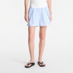 Nike Sportswear Chill Poplin Women's Loose Stripe Shorts Lt Photo Blue/ Hydrogen Blue/ Summit White - Dydis M (II4230-435 &Scaron;ortai)